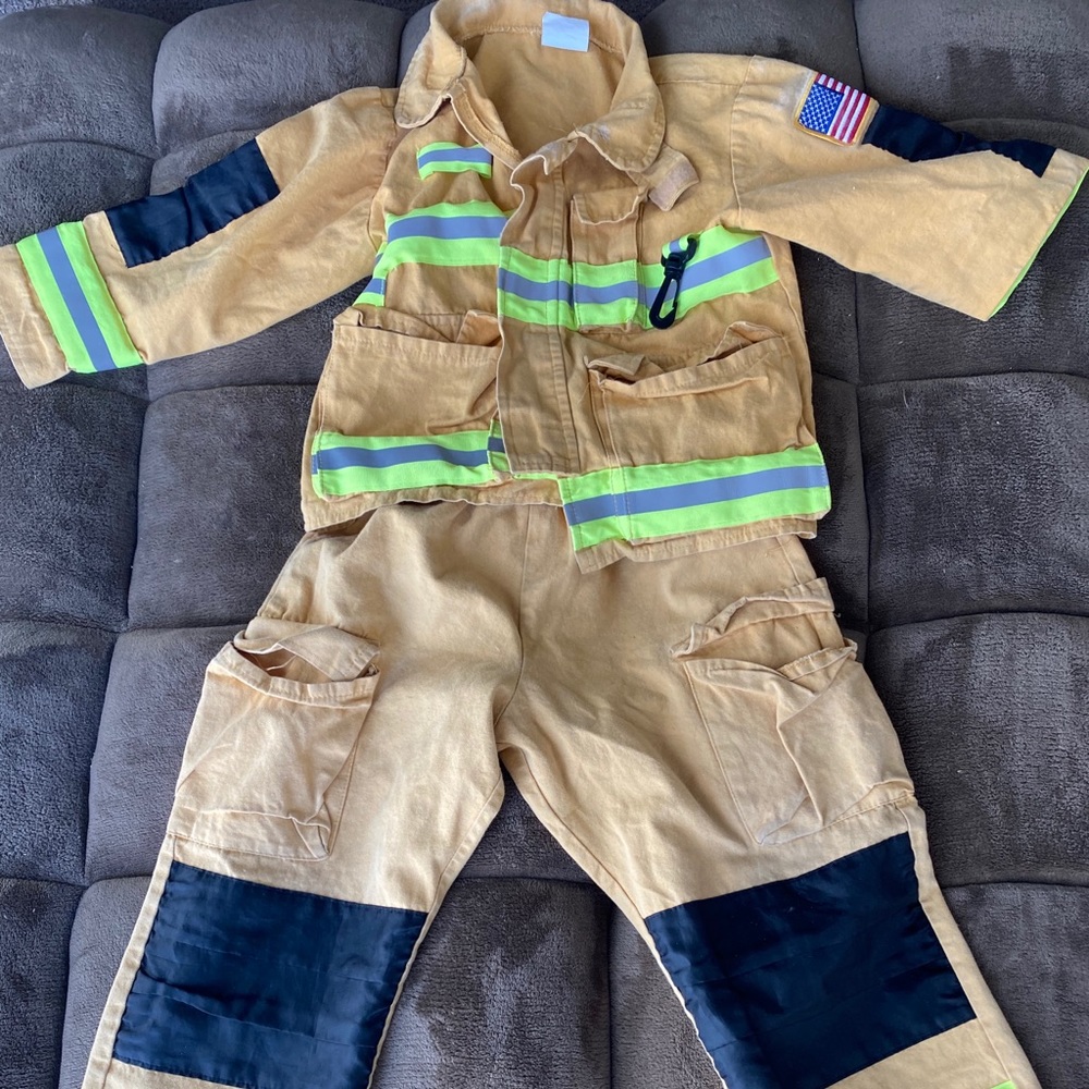 Fireman imaginary play